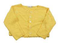 Žltý ľahký prepínaci sveter Sfera