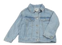 Světlemodrá riflová bunda Zara