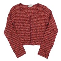 Červeno-čierne melírované prepínaci bolerko Matalan