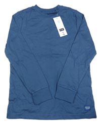 Nové - tmavomodré triko F&F