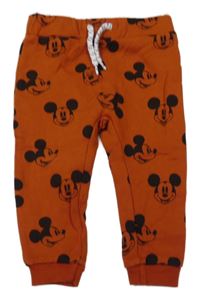 Hnědé tepláky s Mickeym C&A