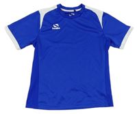 Modré športové funkčné tričko s logom Sondico