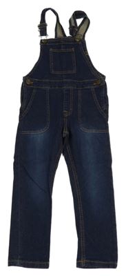 Tmavomodré laclové rifle Pocopiano