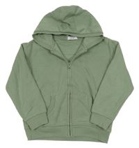 Zelená prepínaci mikina s kapucňou Primark
