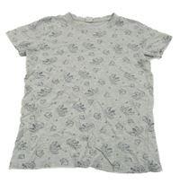 Sivé tričko s diny Y.F.K.