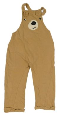 Béžové laclové tepláky s čumákem H&M