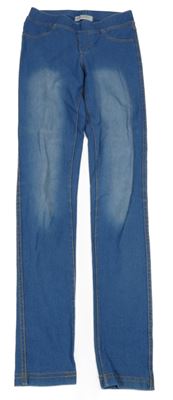 Modré tregíny riflového vzhledu H&M