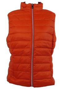 Dámská červená šusťáková zateplená vesta M&S