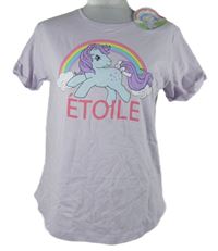 Dámské lila tričko s My Little Pony 