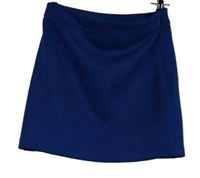 Dámska zafírová semišová sukňa Primark