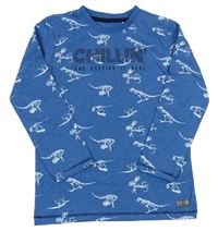 Modré triko s dinosaury Topolino