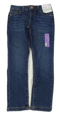 Nové- Tmavomodré skinny rifle Denim Co.
