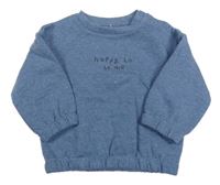 Modrá mikina s nápisem F&F