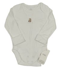 Nové - Bílé body s opicí M&S