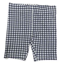 Bielo-modré kockované kraťasy Primark