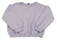 Lila oversize mikina George