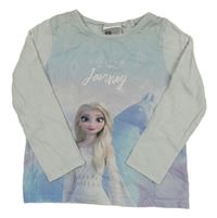 Svetlomodré tričko s Elsou H&M