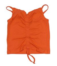 Oranžový crop top M&Co.