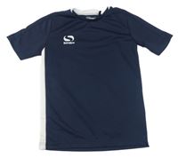Tmavomodro-bílé funkční sportovní tričko Sondico