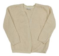 Smetanovo-ružový vzorovaný pletený cardigan Primark