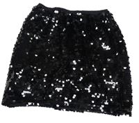 Čierna flitrová sukňa Dunnes