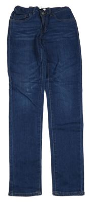 Tmavomodré super skinny rifle Levi´s