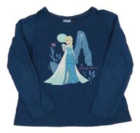 Petrolejové triko s Elsou Disney