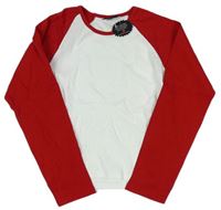 Bielo-červené tričko humbugz