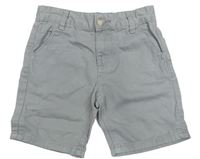 Sivé chino plátenné kraťasy zn. Matalan