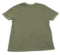 Khaki teplákové tričko Nutmeg