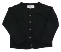 Čierny pletený prepínaci crop sveter YD