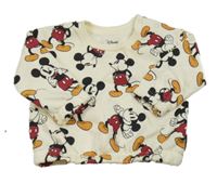 Smotanová mikina s Mickey PRIMARK