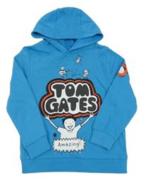 Modrá mikina s Tom Gates a kapucňou George