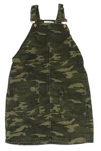 Khaki army rifľové šaty New Look