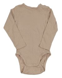 Pudrové perforované body H&M