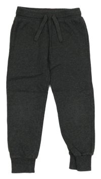 Tmavošedé melírované tepláky H&M