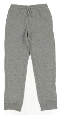 Šedé melírované slim tepláky Next