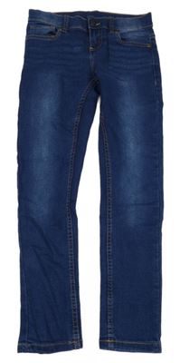 Tmavomodré skinny rifle Y.F.K.