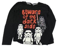 Čierne tričko so Stormtroopery a Darth Vaderem - Star Wars