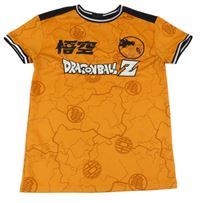 Oranžové športové tričko s potiskem - Dragon Ball Z