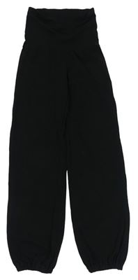 Čierne pyžamové nohavice H&M
