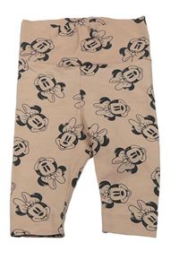Světlerůžové lehké tepláky s Minnie H&M