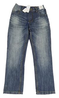 Tmavomodré skinny rifle zn. M&Co.