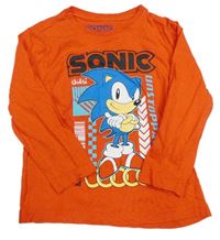 Červené triko se Sonicem Primark