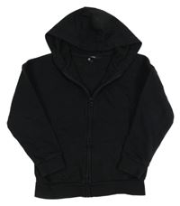 Čierna prepínaci mikina s kapucňou George