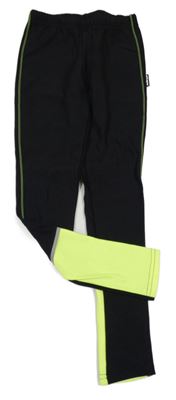Černo-neonové sportovní thermo legíny Etape
