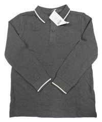 Nové - tmavošedé polo triko George