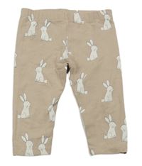 Béžové legíny s králíčky M&S