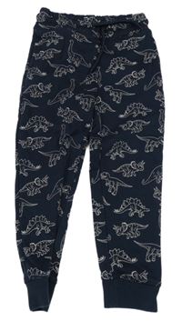 Tmavomodré tepláky s diny Primark