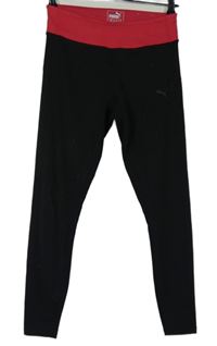 Dámske čierno-ružové športové legíny zn. Puma